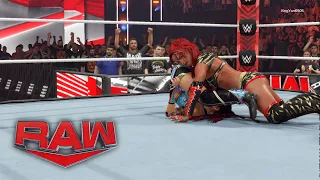 2K24 RAW IYO SKY(w/Damage CTRL) vs Sasha Banks