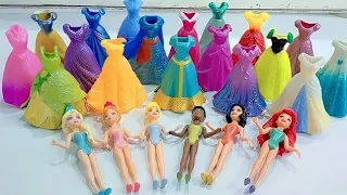 Looking for Disney Princess Dresses DIY Miniature Ideas for Barbie Wig, Dress, Faceup, and More! DIY