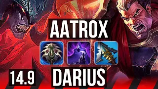 AATROX vs DARIUS (TOP) | 1800+ games, 42k DMG | EUW Master | 14.9