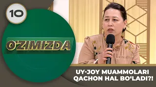 O'zimizda Tok Shou 10-son UY JOY MUAMMOLARI QACHON HAL BO‘LADI?! (15.04.2024)