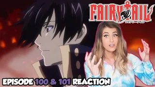 🖤ZEREF!🖤 Fairy Tail Episode 100 & 101 Reaction + Review!