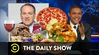 Mike Huckabee's Food-Based Politics: The Daily Show