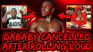 DaBaby CANCELLED After Rolling Loud Rant