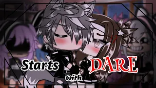 •Starts With DARE //•  Gacha... life.... Gacha Life Mini Movie.... {GLMM}❤️💞💘✨