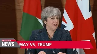 British PM says Trump was 'wrong' to share anti-Muslim videos