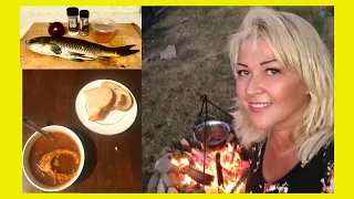 Hungarian Fisherman Soup with Carp [very easy recipe] halaszle