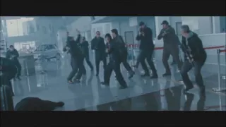 Expandables 2   Arnold, Bruce and Chuck Norris scenes