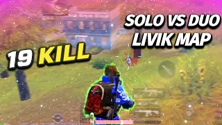 Livik Map ❤️ Solo Vs Duo Gameplay 🔥 | Pubg Mobile Global 😈