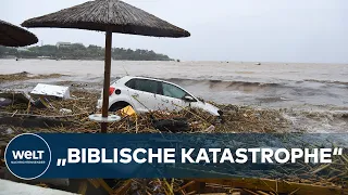 GRIECHISCHE URLAUBSINSEL: „Biblische Katastrophe“ – Tote bei Überschwemmungen auf Kreta