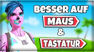 🥇 SCHNELL BESSER AUF TASTATUR WERDEN! Fortnite Tipps & Tricks! 😱