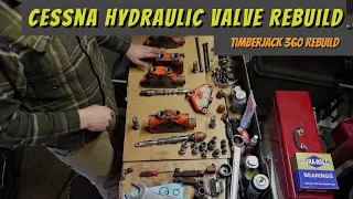 Rebuilding a Cessna Hydraulic Valve From a Timberjack 360 Skidder