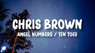 Chris Brown - Angel Eyes/Ten Toes (Lyrics)