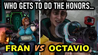 Who gets to do the honors: Choose FRAN or OCTAVIO | New Tales from the Borderlands