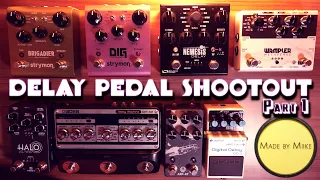 Shootout + Opinion: 8 DELAY PEDALS tested! (Boss,  Strymon, Source Audio, Wampler, Walrus, Keeley)