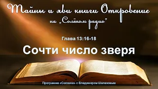 #35 Сочти число зверя (Откр.13:16-18). "Тайны и яви книги Откровение" в программе "Солонка"