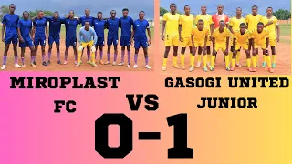 YOUTH NATIONAL LEAGUE,. MIROPLAST FC 0 - 1 GASOGI UNITED JUNIOR