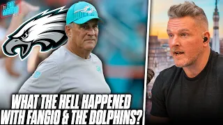 Vic Fangio Leaves Dolphins, Hired As Eagles DC Less Than A Day Later?! | Pat McAfee Reacts