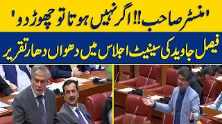 Faisal Javed Ki Senate Ijlaas Mai Dhuwan Dhaar Taqreer | Dawn News