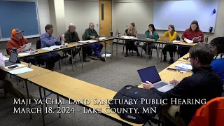 Maji ya Chai Land Sanctuary Public Hearing - 3/18/2024