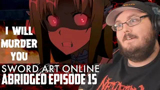 SAO Abridged Parody: Episode 15 (By Something Witty Entertainment) REACTION!!!