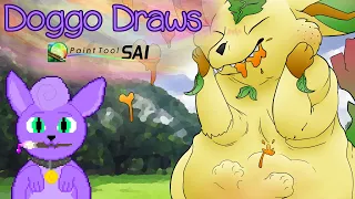 Doggo Draws | A Sappy Satisfaction 🍯 [Fatfur, Vore, Pokemon]