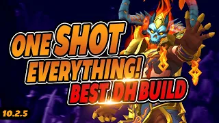 ✅ Best Demon Hunter Build ! ONE SHOT EVERYTHING 10.2.5 Dragonflight World of Warcraft Battleground