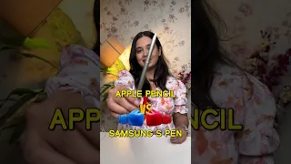 10k Apple pencil Vs Free Spen! #shorts #youtubeshorts