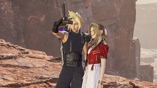 Cloud takes a Selfie with Aerith - Final Fantasy 7 Rebirth