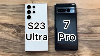 Samsung Galaxy S23 Ultra vs Google Pixel 7 Pro / Months After