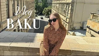 VLOG BAKU | центр Гейдара Алиева, старый город, Zara и еда (ч. 1)