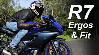 2022 Yamaha R7 Rider Fit & Ergonomics