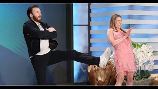 CHRIS EVANS VE ELIZABETH OLSEN DANS YARIŞMASI | ELLEN SHOW | TÜRKÇE ALTYAZI