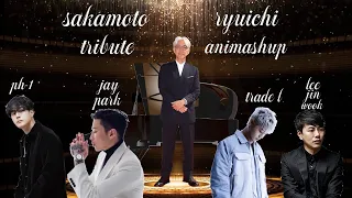 SAKAMOTO RYUICHI 사카모토 류이치 坂本 龍一 Tribute I Jay Park 박재범 Ph-1 TRADE L 이진욱 Sentimental NG ANIMASHUP 462