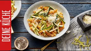 Pasta mit Zucchini | 7 Zutaten Rezepte | REWE Deine Küche