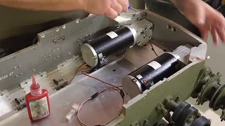 1/6 scale Armortek M26 Pershing RC Tank build. (Vid 18) installing the main drive motors and more.