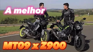 A melhor entre MT-09 x Z900 | Quem ganha esse comparativo?