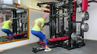 ULTIMATE HOME GYM - Back training on TYTAX