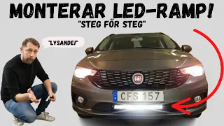 Hur man monterar en led-ramp. Steg för steg! Varde ljus!🍿🥤