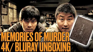 Memories Of Murder - 4K/Bluray Steelbook UNBOXING