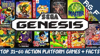 Top 31-60 Best Sega Genesis/Mega Drive Action Platform Games + FACTS