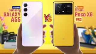 Samsung Galaxy A55 Vs Poco X6 Pro | Full Comparison 🔥 Which One Is Best?