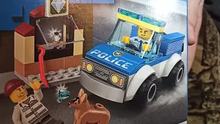 Обзор Конструктор LEGO City Police Полицейский отряд с собакой 67 деталей (60241) из Rozetka