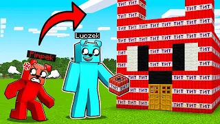 DOMEK TNT PRANK w Minecraft 💥😂