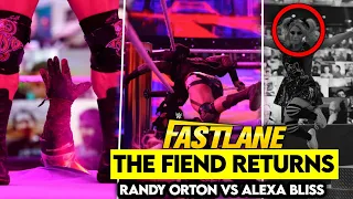 THE FIEND Returns | Randy Orton vs Alexa Bliss - FASTLANE 2021 FULL MATCH HIGHLIGHTS