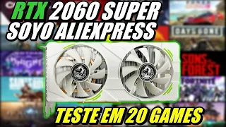 RTX 2060 SUPER SOYO ALIEXPRESS + RYZEN 5 1600 AF l Teste em 20 Jogos!