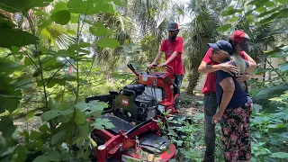 She was TERRIFIED of how DANGEROUS her yard became - VERY EMOTIONAL!!!