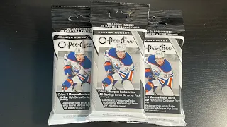 5 Fat Packs of 2023-24 O-Pee-Chee Hockey!