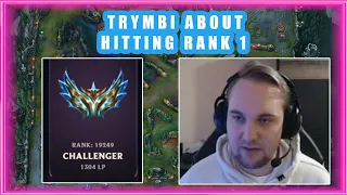 TRYMBI About HITTING RANK 1 🤔