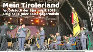 Mein Tirolerland - Woodstock der Blasmusik 2023 Original Tiroler Kaiserjägermusik