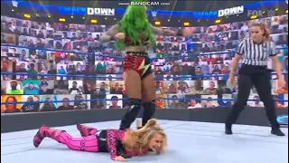 Shotzi Blackheart & Tegan Nox vs Natalya & Tamina WWE Smackdown 9th July 2021